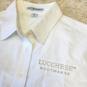 Port Authority Button Up Shirt Embroidered Lucchese Medium